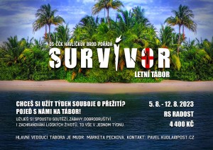 Letní tábor ČČK HB - SURVIVOR