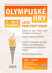 Letní tábor ČČK HB - Letní olympijské hry