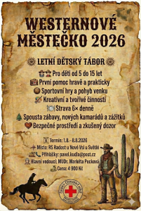 Letní tábor ČČK HB - Westernové městečko